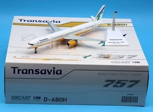 JC Wings 1:200 Transavia Airlines Boeing B757-300 Diecast Aircraft Modelo D-ABOH - Imagen 1 de 14