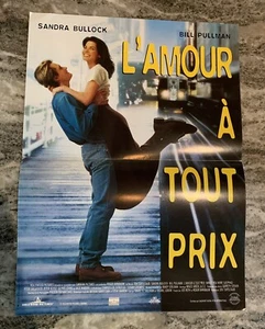 WHILE YOU WERE SLEEPING French Poster 16x24” Sandra Bullock Bill Pullman - Picture 1 of 3