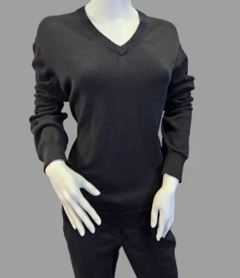 Black Brook Brothers Large Long-Sleeved Shirt Made with Silk and Cotton - Image 1 of 4
