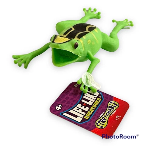 Frog Life-Like Creatures Soft Squishy Stretchable Autism Imperial Toy JA-RU 2021 Cover