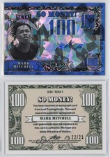 2021-22 Leaf Metal So Money Auto Blue Crystal /25 Mark Mitchell #SM-MM1 Auto