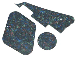 Abalone Pearl LP Pickguard Back Plate Switch Cavity Cover Fits Gibson Les Paul - Picture 1 of 2
