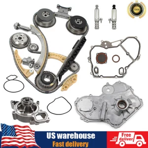 Timing Chain Kit VCT Selenoid Actuator Gear Cover Gasket Fit GM Ecotec 2.2L 2.4L - Picture 1 of 11