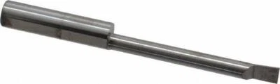 Accupro 0.18" Min Bore Dia 1-1/2" Max Bore Depth, 1/4 Shank Carbide Boring Bar