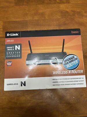 D-Link DIR-615-CS 300 Mbps 1-Port 10/100 Wireless N Router - Image 1 of 4