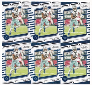 (6) CeeDee Lamb 2024 PANINI ABSOLUTE BASE CARD LOT #27 DALLAS COWBOYS - Picture 1 of 1