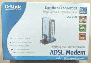 D-Link: DSL-200 -ADSL Modem - Brand New, Sealed. - Picture 1 of 5