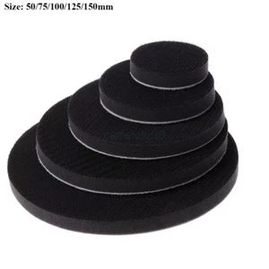 25-150mm Soft Cushion Interface Pad For Hook and Loop Sanding Discs Backing Pads - Picture 1 of 18