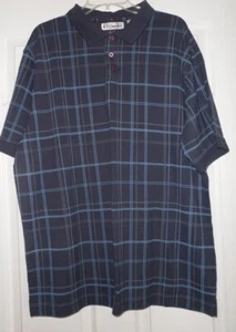 *KT CLASSIC HOMBRE POLO TALLA XL AZUL MARINO CUADROS CUADROS NUEVO CON ETIQUETAS - Imagen 1 de 4