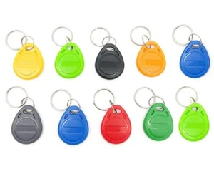 10pcs Lot EM4305 T5577 Rfid Tag Copy Cards Re-writable 125Khz Keyfobs Write Tag - Picture 1 of 5