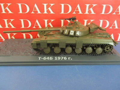 Die cast 1/43 Modellino Carro Armato Tank T-64V 1976 USSR - Immagine 1 di 4