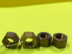 BRASS EXHAUST NUTS FOR GM-(2) 3/8"-16 & 1 7/16" FINE & (1) COURSE - Bild 1 von 1