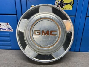 OEM 73-87 GMC Pickup Truck Hubcap Dog Dish 1/2 Ton Poverty Cap Cover GM 1 Cap - Picture 1 of 10