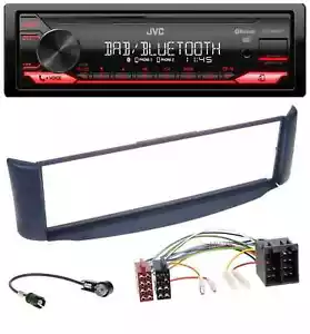 JVC Bluetooth USB DAB MP3 Autoradio für Smart ForTwo 450 blau ohne Metallschacht - Bild 1 von 8