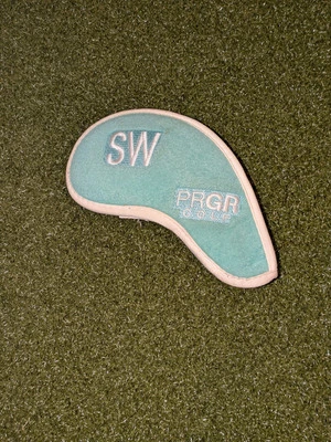 Cubierta de cabeza de hierro con cuña de arena azul claro PRGR Golf SW Foto 1 de 2