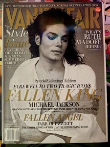 VANITY FAIR SPECIAL COLLECTORS' EDITION. MICHAEL JACKSON & FARRAH FAWCETT. VG/FS - Picture 1 of 1