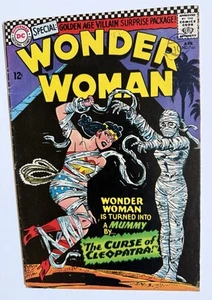 Wonder Woman #161 1966 Bondage Cover and Cleopatra Mummy Mid Grade - Picture 1 of 11