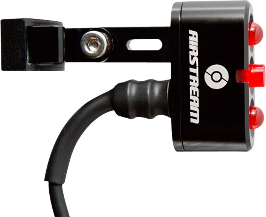 Luz trasera de tija de sillín Supernova Airstream 2 - aluminio, tecnología de doble haz, fácil montaje Foto 1 de 1