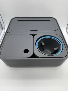 Couch Console Original Cup Holder Tray Drinks/Snacks Sofa Caddy, Black  - Picture 1 of 1