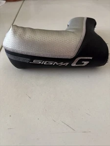 Ping Sigma G Blade Putter Cover. Schwarz Und Silber. Magnetschließer. Top. - Bild 1 von 7