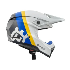 Bell - Moto-10 Spherical Husqvarna Heritage Helmet White/Blue Size XL - Foto 1 di 4
