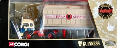 ПРИЦЕП И КОНТЕЙНЕР CORGI GUINNESS BEDFORD TK НА ПЛАТФОРМЕ. 22504 ограниченное издание. 1/50. 1999 - Изображение 1 из 4