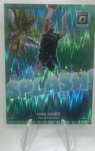2024-25 Panini Donruss Optic Luka Doncic Splash Green Shock /149 - Picture 1 of 2