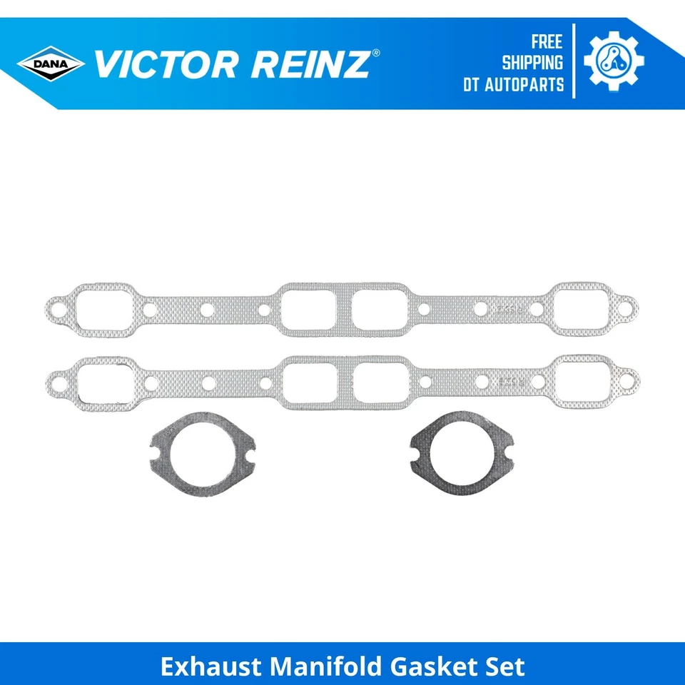 适用于 1958 - 1961 DeSoto Adventurer 排气歧管垫圈套装 Victor Reinz 1959 — 第 1/1 张图片