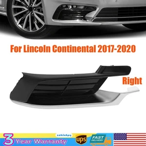 For 2017-2020 Lincoln Continental Fog Light Trim Right Passenger Side - Picture 1 of 19