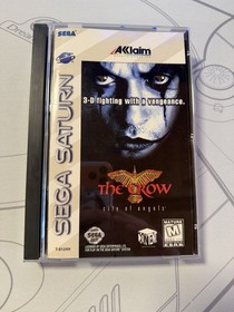 The Crow: City of Angels (Sega Saturn) Complete w/ Reg Card