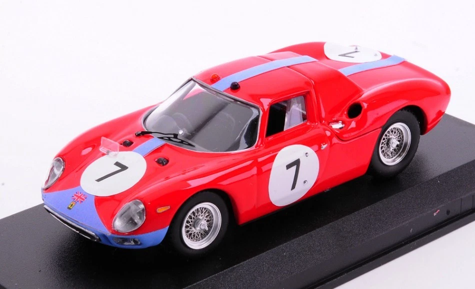 Ferrari 250 Lm #7 Winner 12 H Reims 1964 Graham Hill / J.bonnier 1:43 Model - Immagine 1 di 1
