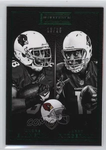 Panini Playbook 2015 verde/25 Andre Ellington Larry Fitzgerald #15 - Imagen 1 de 3