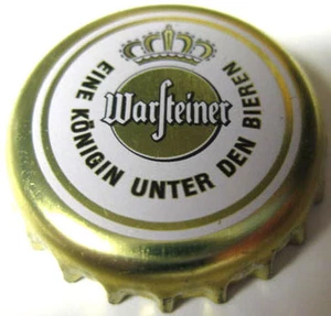 WARSTEINER BIER used Beer CROWN, Bottle CAP with Crown, GERMANY - Picture 1 of 2