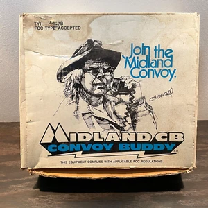 Vintage Midland CB Convoy Buddy Model 13-857B - Photo 1/16