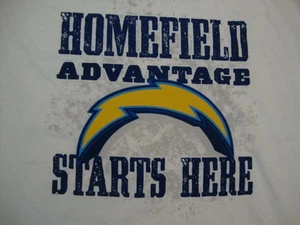 NEW NFL San Diego Chargers Playoffs White T Shirt Men's Size XL - Picture 1 of 3