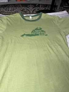 Dave Matthews - grünes Shirt - L - Baumwollmischung 2000’s Vintage - Bild 1 von 4