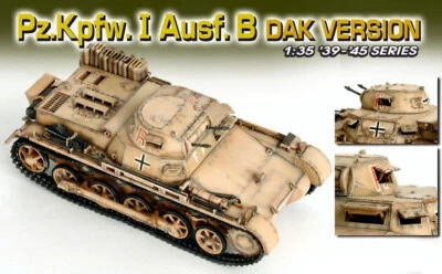 KIT MODELLINO MILITARE STATICO DRAGON PZ KPFW I AUSF CARRO ARMATO SCALA 1:35 - Immagine 1 di 4