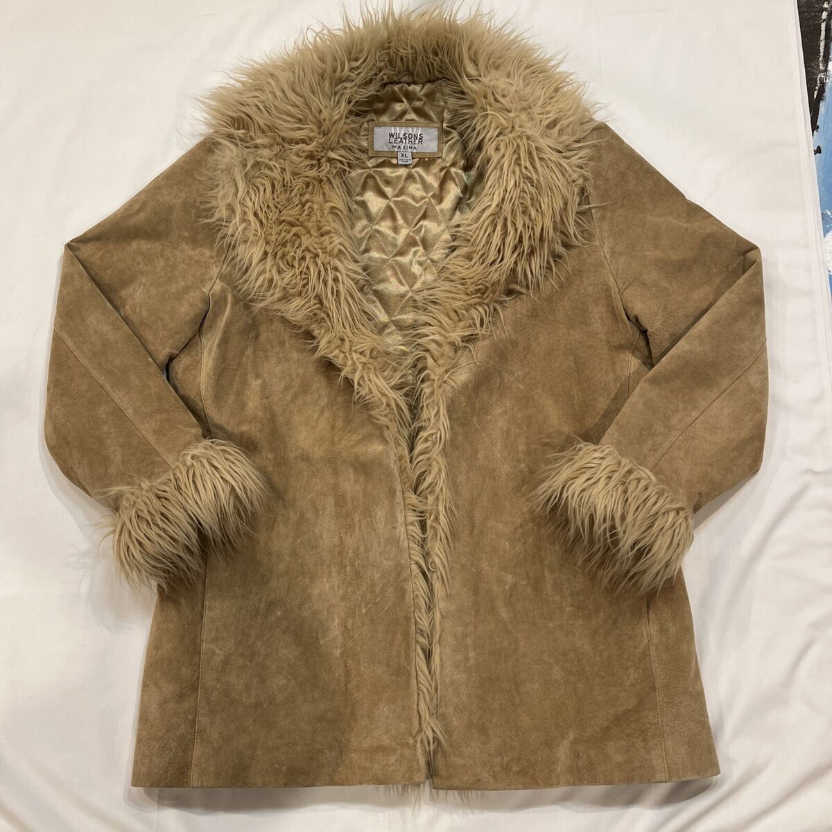 Wilsons Leather Coats, Jackets & Vests for Suede Outer Shell Wilsons Leather Coats, Jackets & Vests for Suede Outer Shell