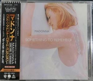Madonna - Something to Remember/1995 Compilation Album Japan CD,OBI,bonus track. - Imagen 1 de 4