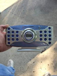 Sharper Image Mini Digital Am/fm Clock Radio Alarm Gm107 # 9821 - Picture 1 of 2