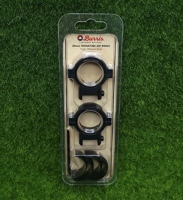 Anillos Burris Signature Zee, anillos de alcance alto de 30 mm, tejedor, negro mate - 420587 Foto 1 de 3