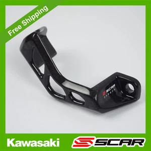 CARBON FIBER REAR CALIPER GUARD PROTECTOR KAWASAKI KXF 250 450 KX250F SCAR - Picture 1 of 2
