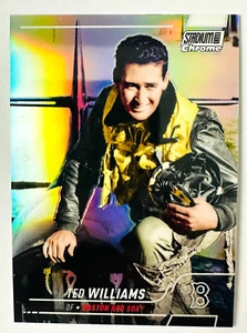 2022 Topps Stadium Chrome Ted Williams Refractor Card #82 Red Sox Legend! - Bild 1 von 3