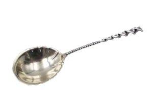 Square Twist #5 von Whiting Sterlingsilber Beerenlöffel 8 3/4" lang 74 Gramm GW - Bild 1 von 12