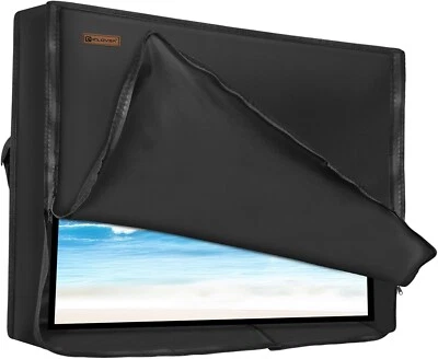 3-Side Zippered Box-Shaped Outdoor TV Cover 41 to 43 Inch Waterproof, 600D Heavy - Image 1 of 4