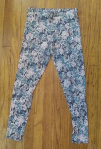 LC Lauren Conrad Women Blue Pink Leggings Small - Picture 1 of 4