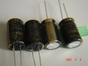 2 pcs 220uF 25V ELNA RFS COD 1702 SILMIC II AUDIO MUSE Capacitor +85°C RM5 NEU - Bild 1 von 1