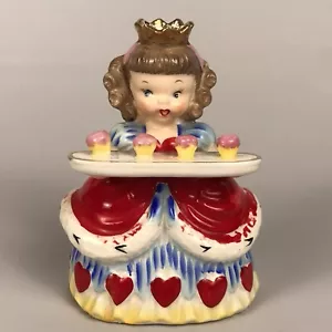 Vintage 1956 Napco QUEEN OF HEARTS Figurine Japan - Picture 1 of 10