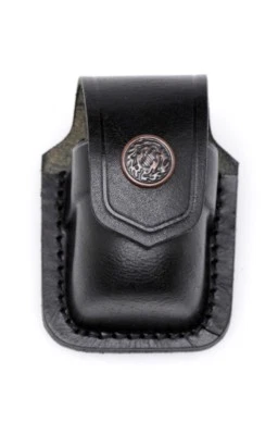 JBP Leather Speedloader Case - (# 037 BLK)