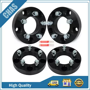 (4) 5x5.5 to 5x4.5 Wheel Adapters 1.25" 5x139.7 Hub to 5x114.3 Wheel 12x1.5 88CB - Picture 1 of 7